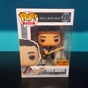 New Pete Wentz Pop! Rocks Vinyl Figure